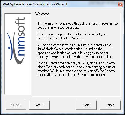 Probe Configuration Create a Resource You may create a new resource by selecting the group it should belong to and clicking the Create A New Resource icon in the tool bar.