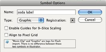 Select the Selection tool, and drag the selected content onto the Symbols panel to create a symbol.