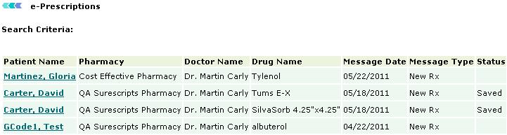 Prescription eprescription Search List Search Drug You can search a