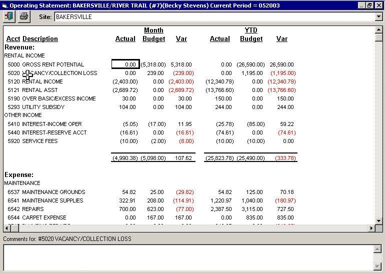 Viewing & Printing Accounts in Operating Statement Format Viewing & Printing Accounts in Operating Statement Format Like Trial Balance view, Operating Statement view enables you to view and print