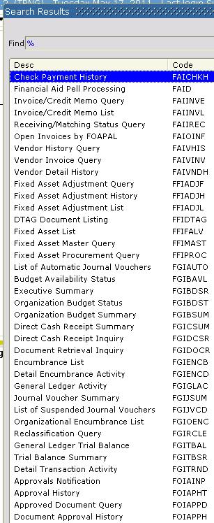How to Locate a Finance Inquiry Form A Matrix that compares Key Inquiry forms is available on the next page.