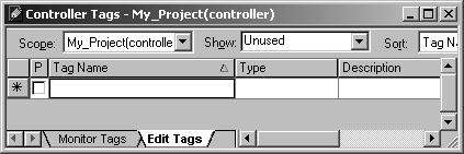 Configure and Program the Controller 5-13 Step Details 2. Delete unused tags. This reduces the size of the tag database. A smaller database takes less time to crossload. To delete unused tags: A.