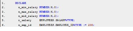 PL/SQL IF Statement PL/SQL IF-THEN Statement You can compare two variables of the same type or different types but they