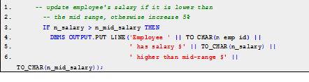 PL/SQL IF-THEN-ELSIF Statement PL/SQL IF-THEN-ELSIF Statement Note that an IF statement can have any number of ELSIF clauses.