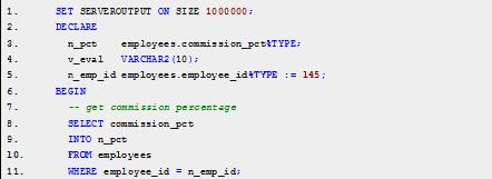 The PL/SQL CASE statement evaluates the selector only once to decide which sequence of statements to execute. Followed by the selector is any number of the WHEN clause.