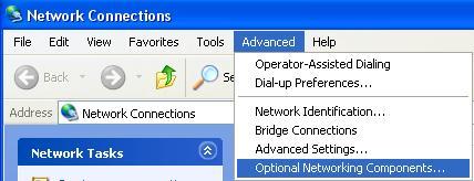 Follow the steps below to install the UPnP in Windows XP. Step 1: Click Start and Control Panel. Step 2: Double-click Network Connections.