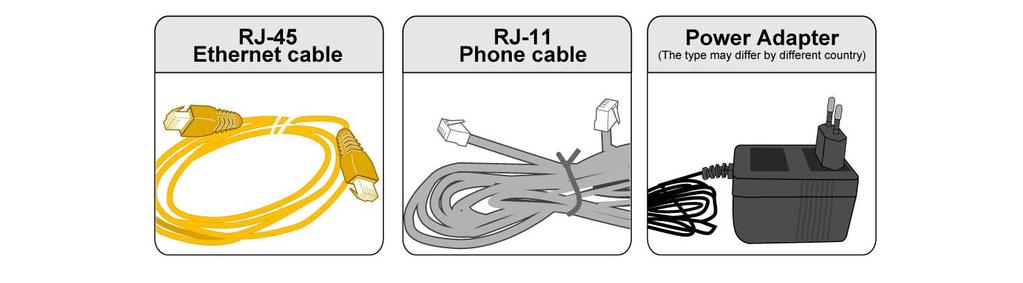 Cable (1.8M) Ethernet (CAT-5 LAN) Cable (1.