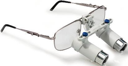 surgery. HRP loupes have been designed to provide the largest field of view and best depth of field possible for each magnification.