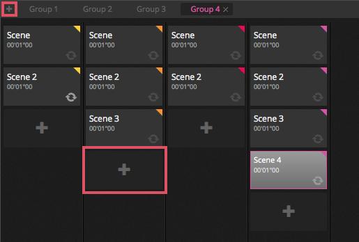 mydmx 3.0 / Edit 4.3.Creating Scenes When channels are set in the Editor, the values are stored in scenes.