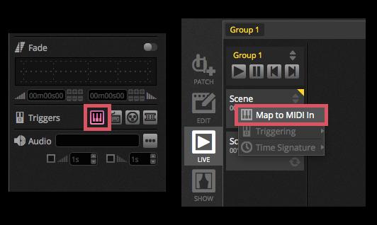 mydmx 3.0 / Live Advanced Button Mapping It s possible to change the individual components of the MIDI message.