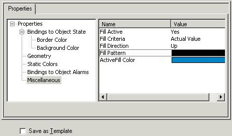 In the right pane, double-click the ActiveFill Color field in the Value column
