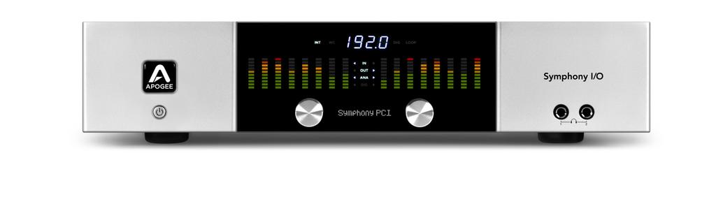 8 9 AIM for Complete Compatibility Symphony I/O s Audio Interface Modes (AIM) With a simple adjustment using the front panel encoder knobs, AIM transforms Symphony I/O into an interface optimized for