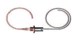 Subminiature-C air and vacuum-side connectors are fitted with captured stainless steel socket head screws which provide a means of securely locking them to their mating feedthroughs. Fig.