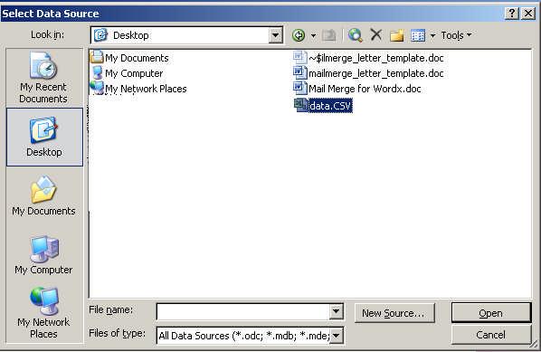 STEP 9 Under Use an existing list, left-click on Browse A dialog window will open up looking something like this: STEP 10 Navigate to the file you saved to your PC as instructed in the beginning of