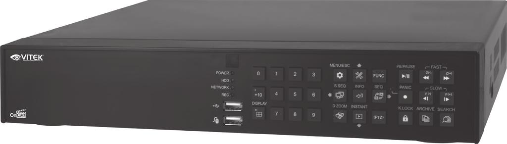 4 & 8 Channel Real-Time HD-SDI Digital Video Recorders VITEK 4 or 8 HD-SDI Inputs with Full 1080p Camera Support Simple plug and play, point-to-point connection from camera to DVR VT-HDOC8: 240fps