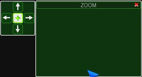 1 : You can move Zoom Box : If you press this button, you can control zoom box by 5 levels. 2 : Currently Zooming screen.