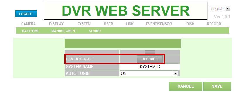 For more information on how to access the web GUI, refer to section 7.1, WEB SERVER of this user s guide.