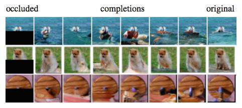 Pixel recurrent neural networks Sequentially predict pixels in an image