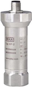 Pressure Pressure sensor For highest pressure applications to 15,000 bar Model HP-2 WIKA data sheet PE 81.