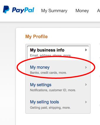 CREATE A PAYPAL ACCOUNT 7. Once your account has been created, log in to your new account.