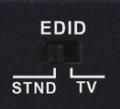 EDID MANAGEMENT Extended Display Identification Data (EDID) is a data structure provided by a digital display to describe its capabilities to a video source (e.g. graphics card or set-top box).
