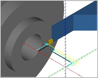Now select the Play Simulation button to review the toolpaths. 11.
