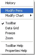 5 Right Click on the Trend Window and select Modify Pens.