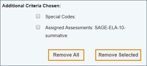 Understanding the TIDE User Interface Referring to Figure 24, TIDE retrieves student records that match both of the following: Students with Special Codes Assigned.