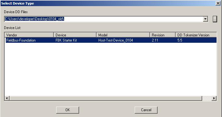 6 SERIES C FIM4/FIM8 CONFIGURATION A dialog box appears displaying information about the