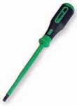0197 in) green 210-620 1 Screwdriver, with partially insulated shaft, blade 5.5 mm x 0.8 mm (0.216 in x 0.0314 in) Screwdriver, short version, blade 6.5 mm x 1.