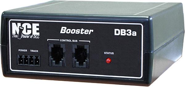 NCE DB3a Booster The DB3a provides 5 Amps of additional power to an SB3a Smart