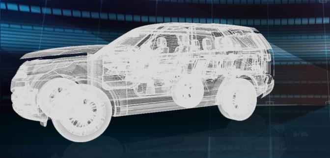 Model used for Optimization Figure 2, shows the CAD model used for benchmarking. This is generic CAD data of a premium sports SUV. Detailed Steps Comparison Fig.