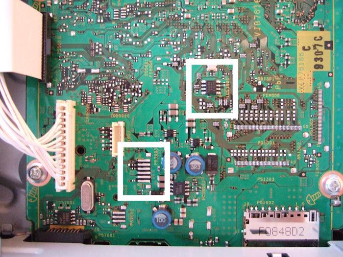 Panasonic DMP-BD60/BD80 Mod. chip fitting guide Warning: Modifying your player will invalidate any existing warranty. The mod.