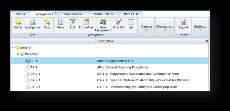 Select document(s) and click Next. Enter the Workpaper Reference and Rollforward properties on the next screen. The document is added to the engagement.