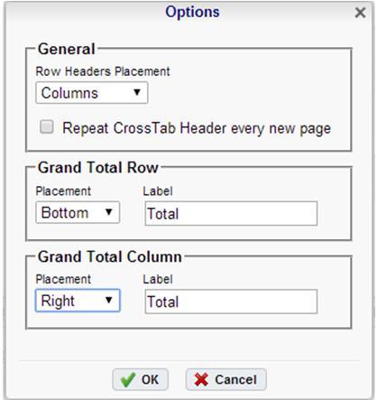 General Use the Rw Headers Placement drpdwn t determine hw the Rw Headers are displayed. Clumns Display the Rw Headers in clumns frm left t right in their rder in the Rw Header Surce panel.