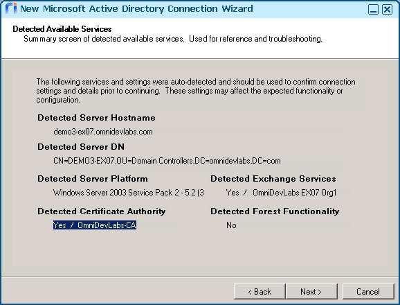 ecntrl 3.5 fr Active Directry & Exchange Installatin & Update Guide www.mni-ts.cm 7.