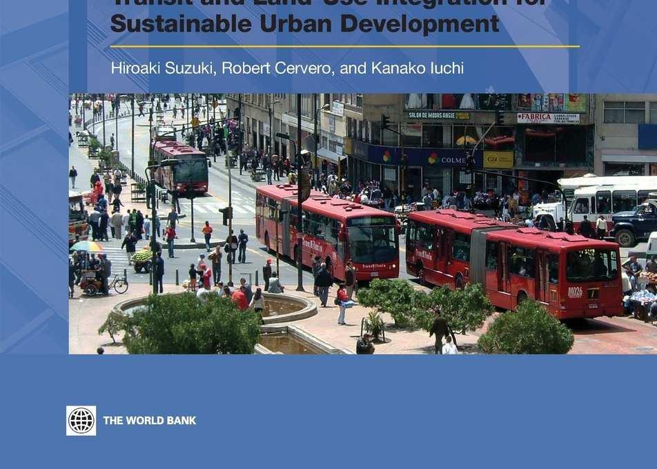Compact, mixed-use, pedestrian-friendly development organized around a transit station.