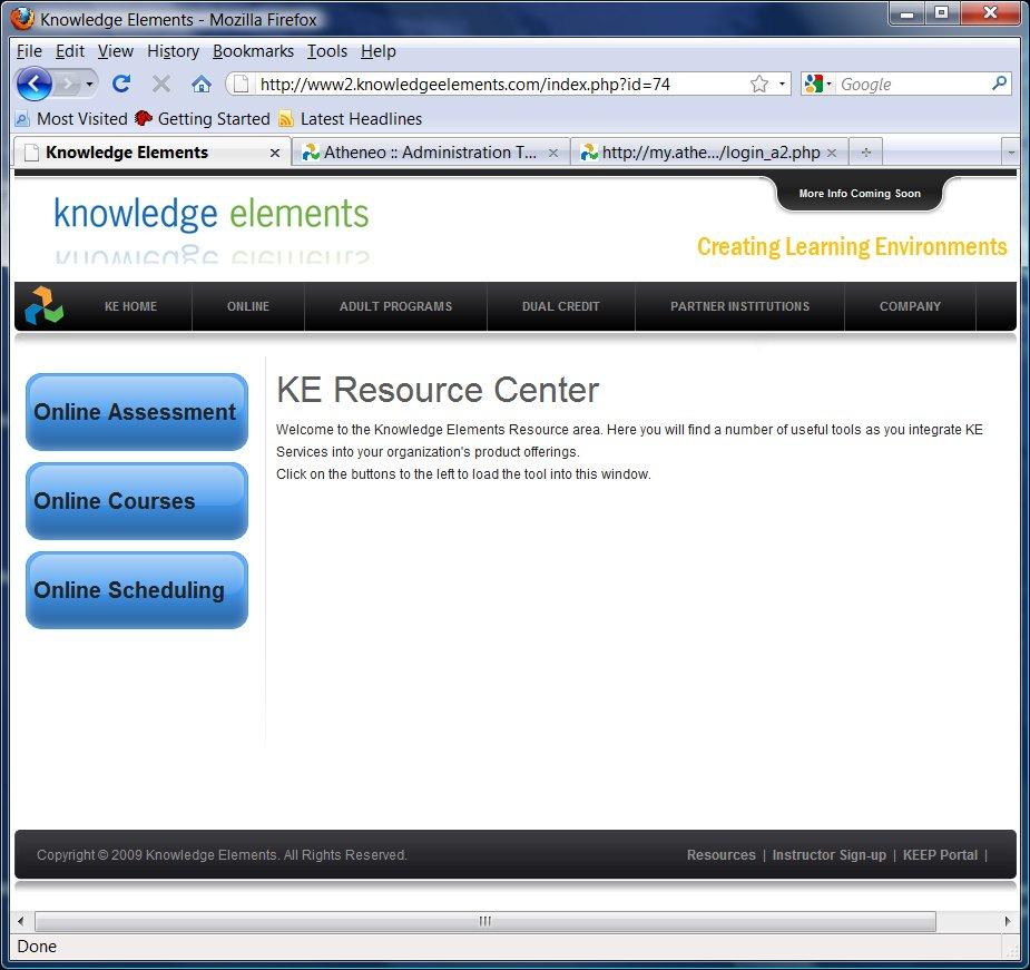 website. Website: www.knowledgeelements.