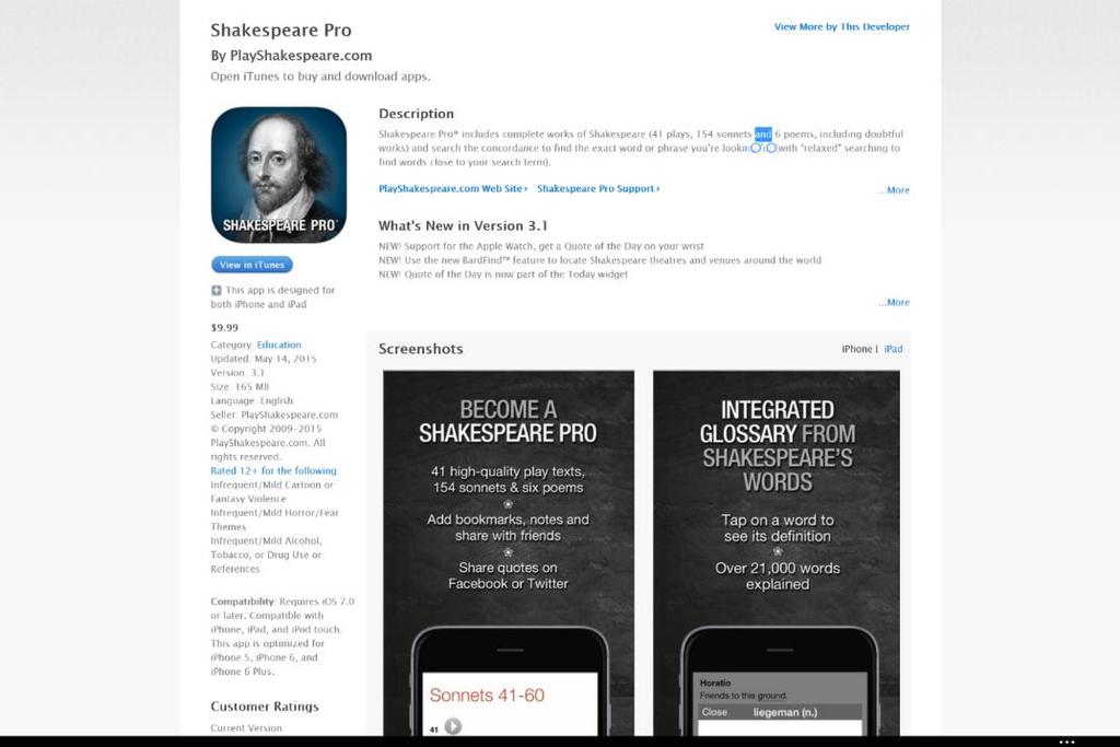 WEBSITE ANNOTATED BIBLIOGRAPHY 5 Shakespeare Pro. (2015) Retrieved https://www.playshakespeare.