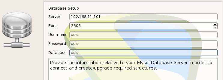 Step 3 Cnfigure MySQL DB access data: Step 4