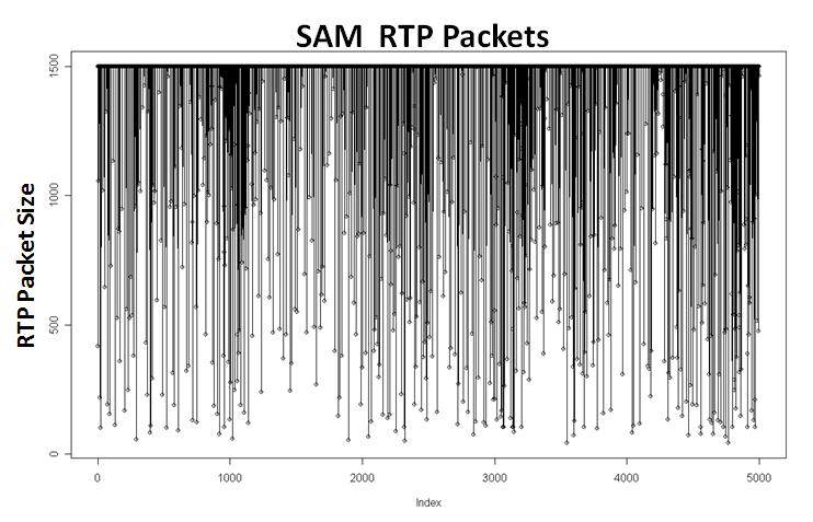 RTP Traffic Generator Our implementation of the SAM traffic generator allows users to integrate the generated frames with any protocol layer with ease.