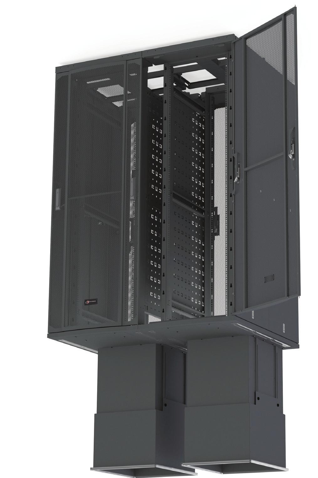 8 Efficiency & Thermal Management Solutions With energy costs continuing to rise, Siemon s cabinet solutions are designed with