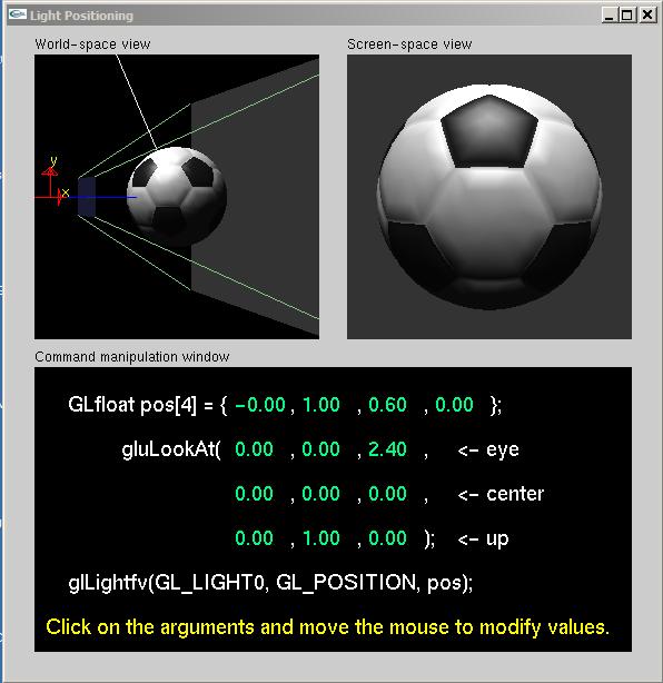 Old OpenGL API had built-in Lighting & Materials functions: OpenGL lighting Demos: Nate Robins Tutors NOT programmable, yet still instructive: Up to 8 light sources ONLY Phong lighting ONLY (ambient,