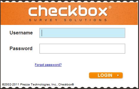 Checkbox 5.0 - Quick Start Guide This How-To Guide will guide you though the process of creating a survey and adding a survey item to a page.