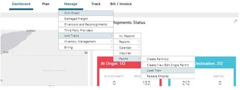 If the permit can still be modified, changes can be made to the fields above the SHIPMENT DETAILS table, or by clicking