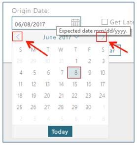 Date Filter This filter type is a text box that allows you to enter a calendar date manually or select a date from a pop up calendar by clicking it.