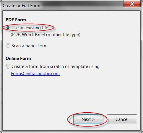 The end user will have the capability to view the form online and print it as if it were an original.