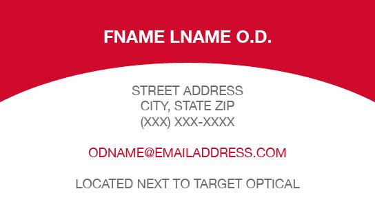 of being a Target Optical affiliated O.D. and help start building your business.