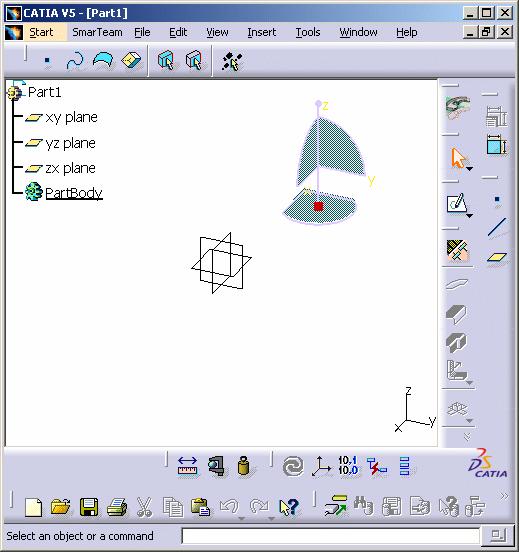 Entering the Aerospace SheetMetal Design Workbench Page 10 The Aerospace Sheet Metal Design functions are available when you are in the Part environment.