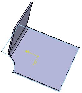 Page 56 The example above shows a Surfacic Flange with standard sides calculated from the web defined entirely by a